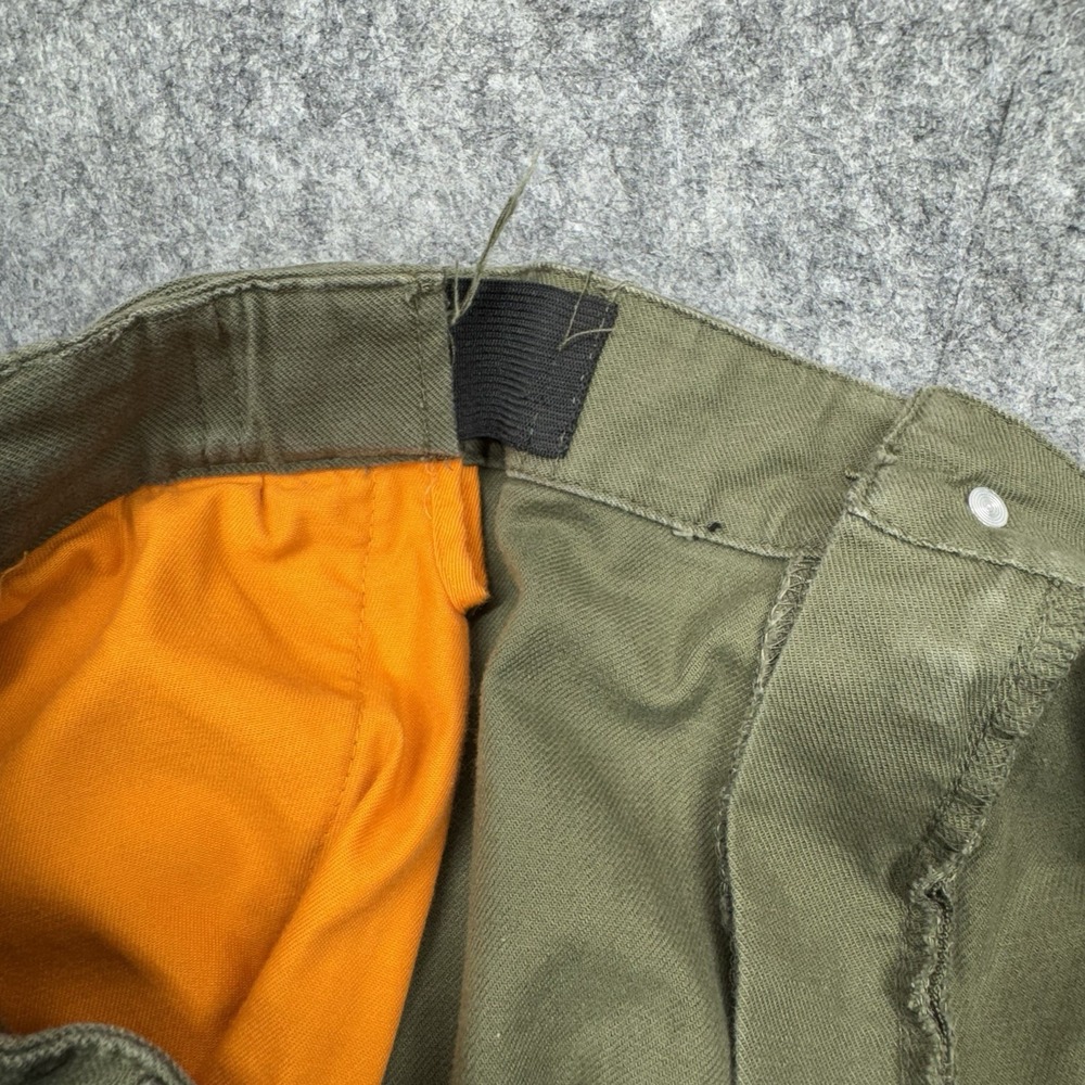 Walls Ditchdigger‎ Pants Men's 42x32 Green Twill Double Knee Workwear All Season - Picture 9 of 10